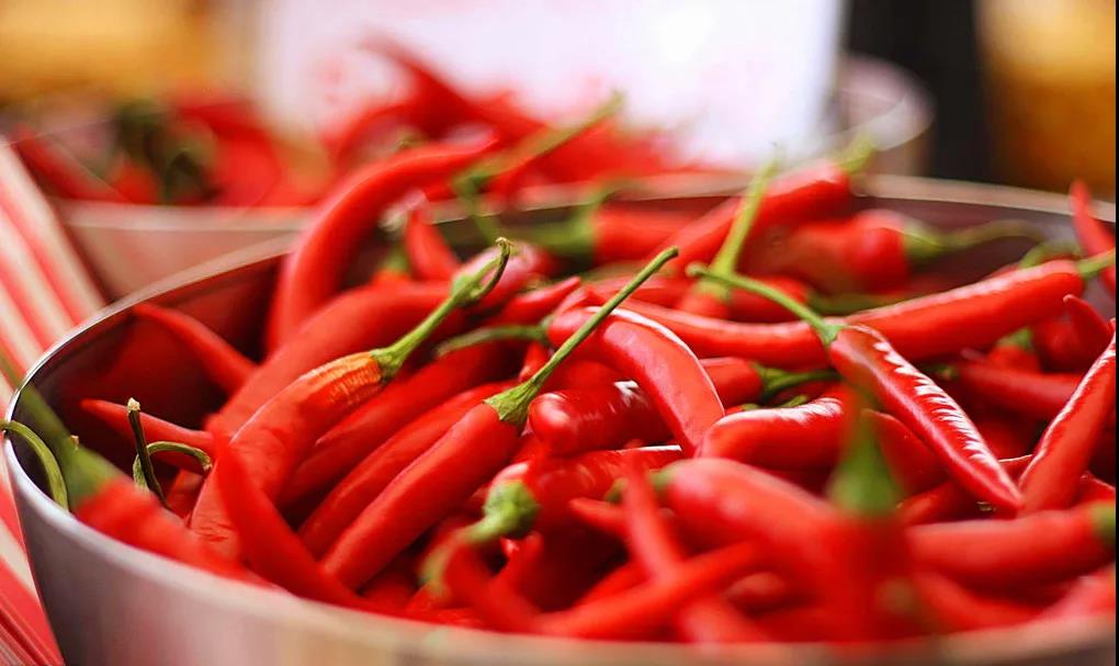 喂！33℃啦，食啖靓靓噶辣椒先啦！